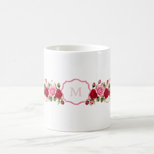 Classic Mug-Mother's Day Rose (centre) Coffee Mug (Center)