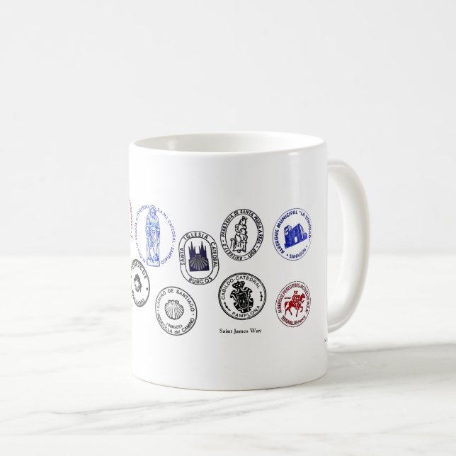 Classic Mug Saint James Way (Front Right)