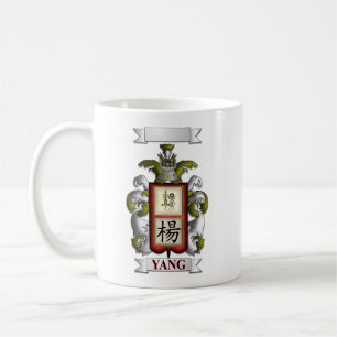Classic Mug Yang Surname And Shield