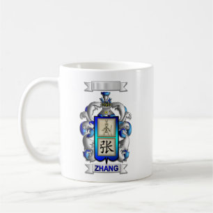 Classic Mug Zhang Surname And Shield