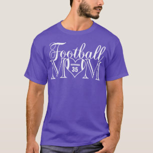 Classic Mum Thats My Boy Jersey Number (17) T-Shirt