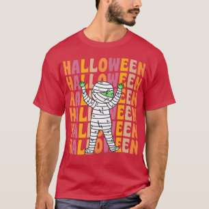 Classic Mummy 70s 80s Retro Vintage Style Hallowee T-Shirt