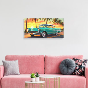 Classic Muscle Car 1957 Canvas Print