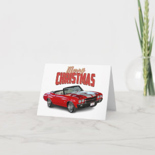 Classic Muscle Car Card