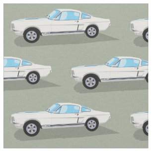 Classic Muscle Car Fabric