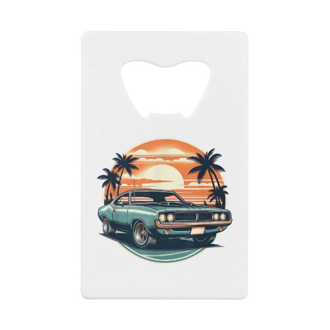 Classic Muscle Car Retro Vintage Style (Front)