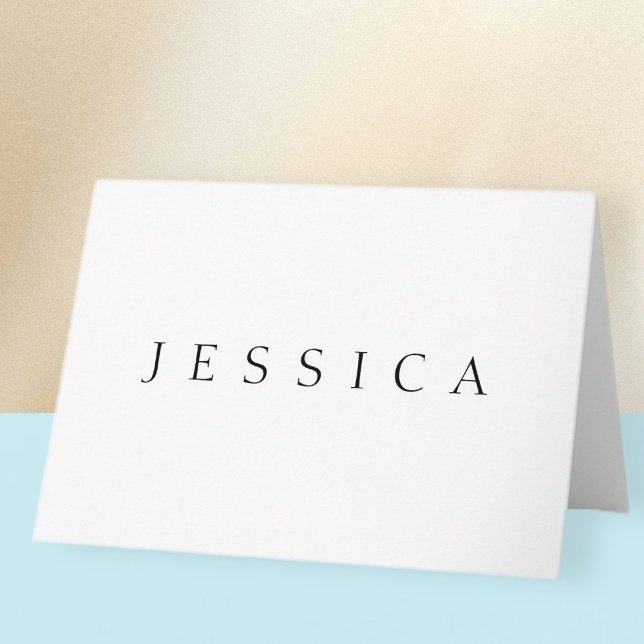 Classic Name (or word) Card (Creator Uploaded)