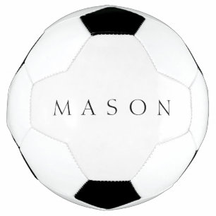 Classic Name (or word) Soccer Ball