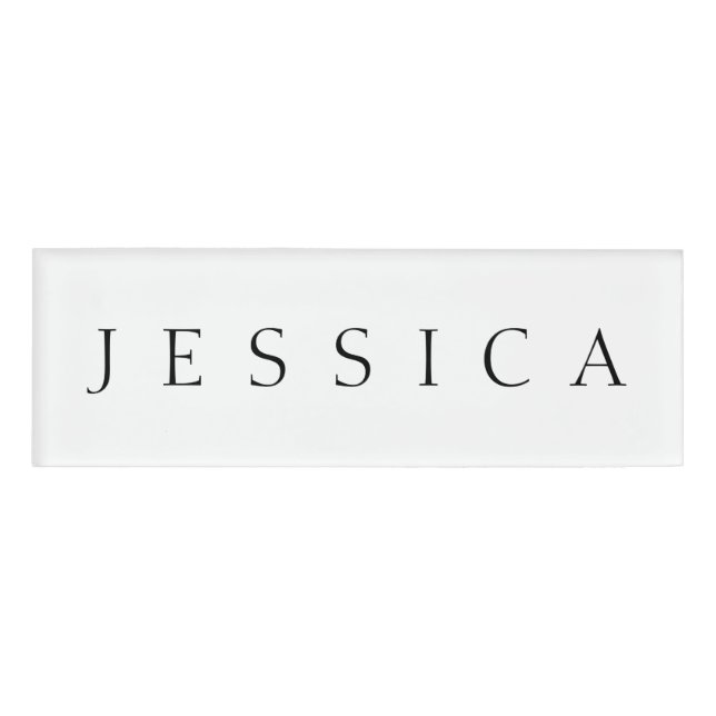 Classic Name (or word) Tag (Front)