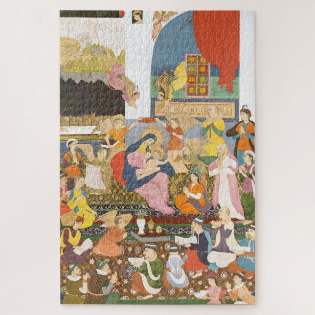 Classic Nativity Scene – Sacred Heritage Fine Art Jigsaw Puzzle (Vertical)