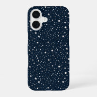 Classic Navy Blue & White Stars Seamless Patriotic