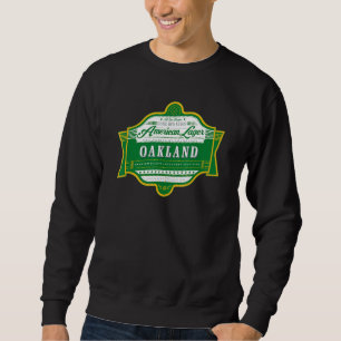 Classic Oakland Beer Label Oakland Pride Sweatshirt