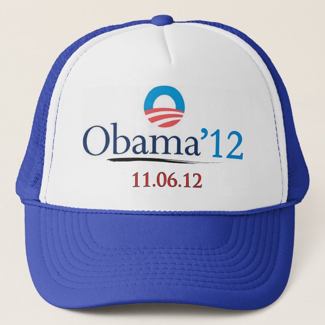 Classic Obama 2012 Trucker Hat (Front)