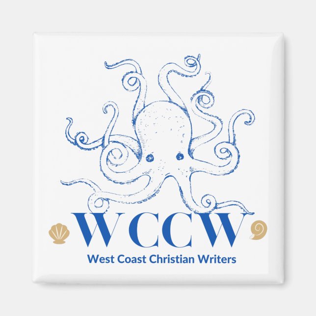 "Classic Octopus" Magnet from WCCW (Front)