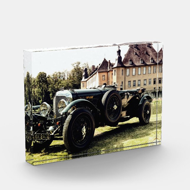 Classic Old Time Car Photo Block (Left)