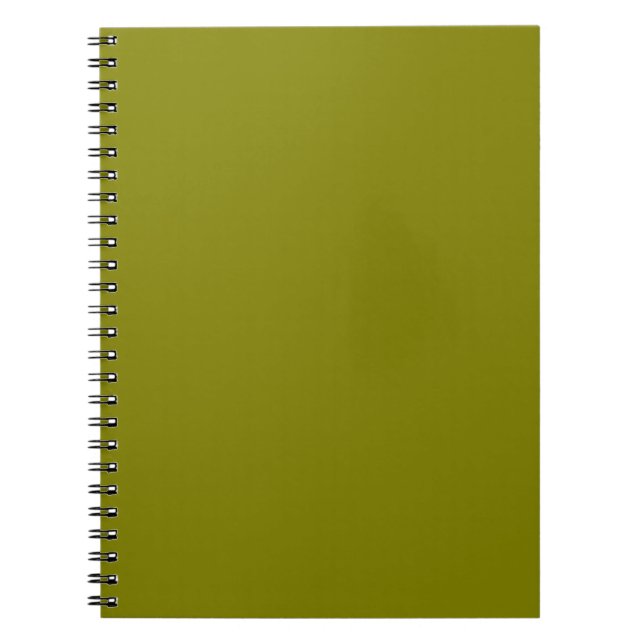 Classic Olive Green  Notebook (Front)