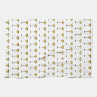 Classic Olive Martini Print Kitchen Towel 