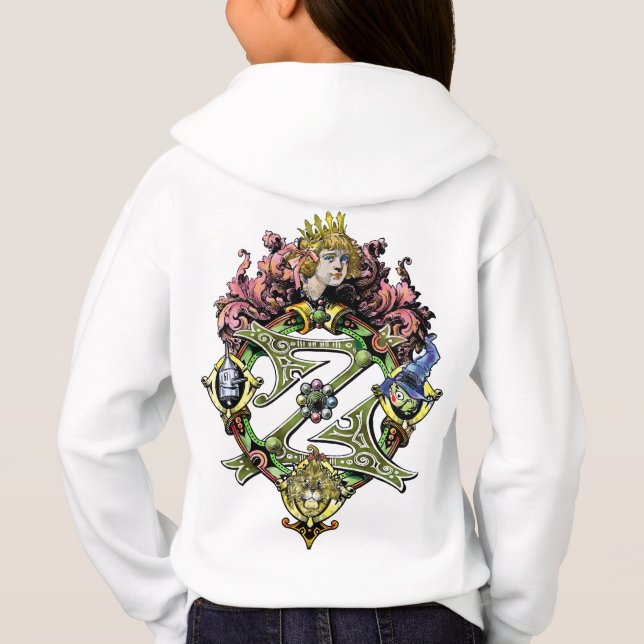 Classic One of a Kind Wizard of Oz Royalty Hoodie (Back)