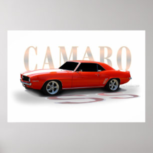 classic orange poster