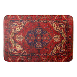 Classic Oriental rug design -   warm colours