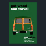 Classic Original Mini Countryman Exhibition Poster<br><div class="desc">Classic Original Mini Countryman Exhibition Poster ; perfect size for framing.</div>