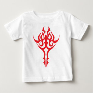 Classic Ornamental Floral Border Elegant Design Baby T-Shirt