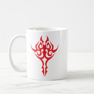 Classic Ornamental Floral Border Elegant Design Coffee Mug