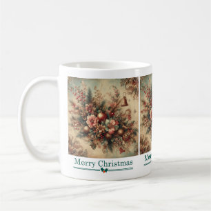 Classic Ornate Christmas Mug