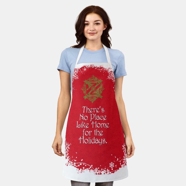 CLASSIC OZ CHRISTMAS APRON - HOME FOR THE HOLIDAYS (Worn)