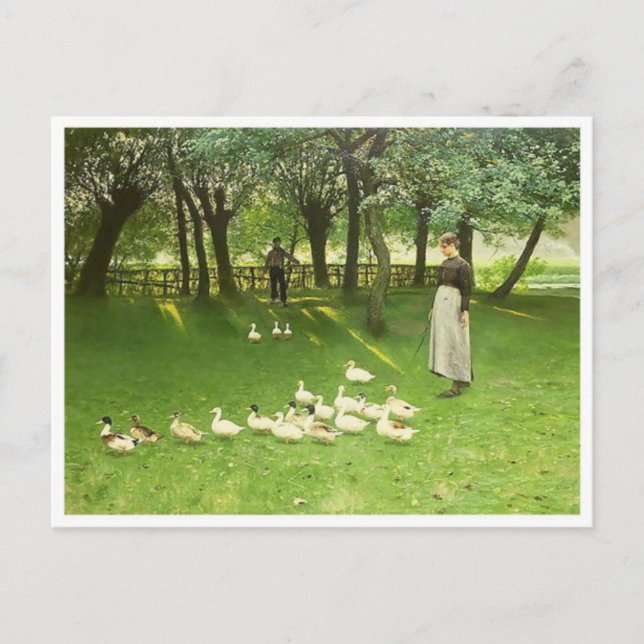 Classic Painting Postcard (Front)