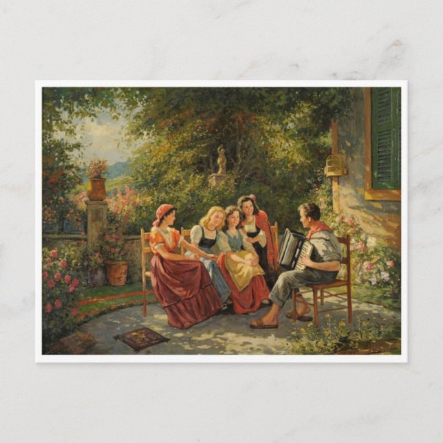 Classic Painting Postcard (Front)