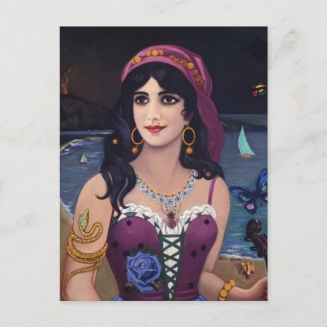 Classic Painting Postcard (Front)