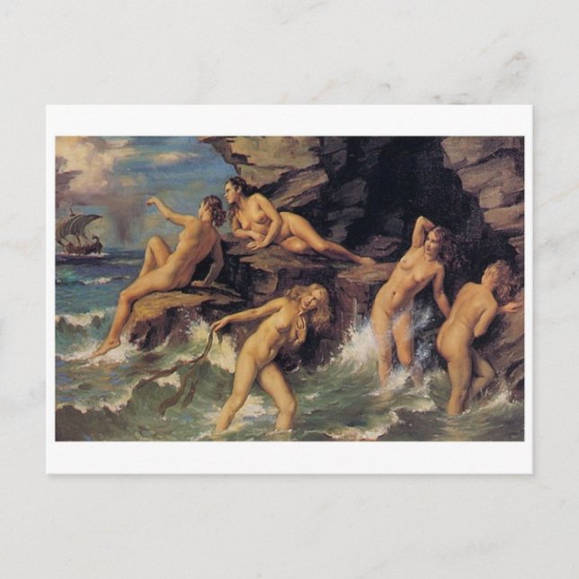Classic Painting Postcard (Front)