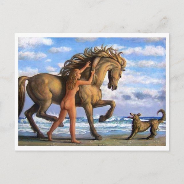Classic Painting Postcard (Front)