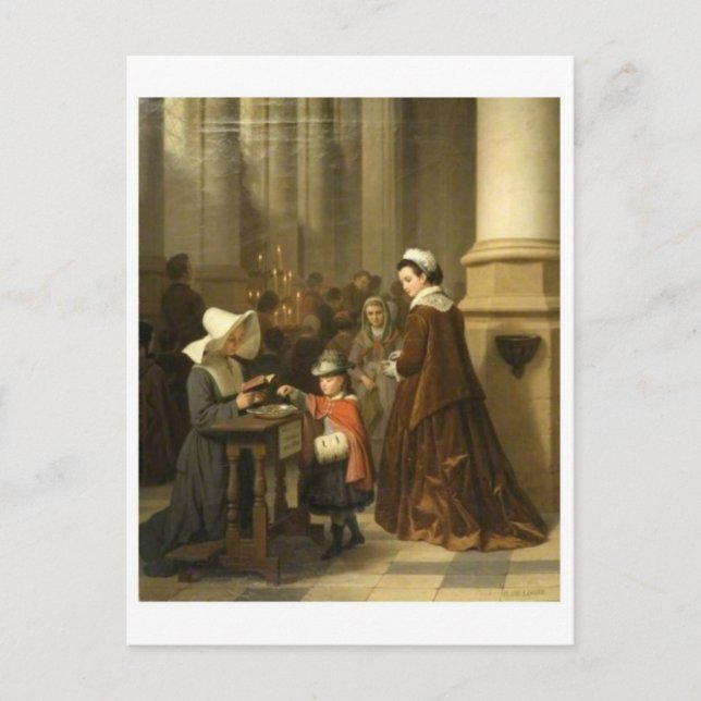 Classic Painting Postcard (Front)