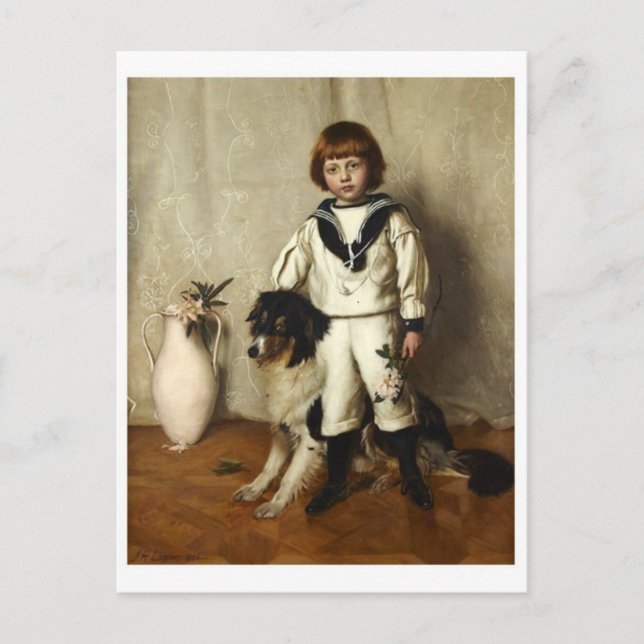 Classic Painting Postcard (Front)