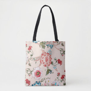 Classic paisley and fine lace pattern, Persian pat Tote Bag