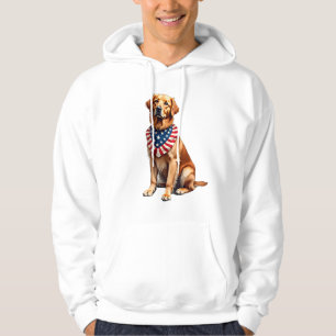 Classic Patriotic Golden Retriever Vintage Shirt 2
