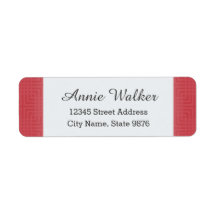 Classic Pattern -Crimson Red- Custom