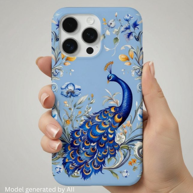 Classic Peacock Design - Elegant Gift for Her Case-Mate iPhone Case (Creator Uploaded)