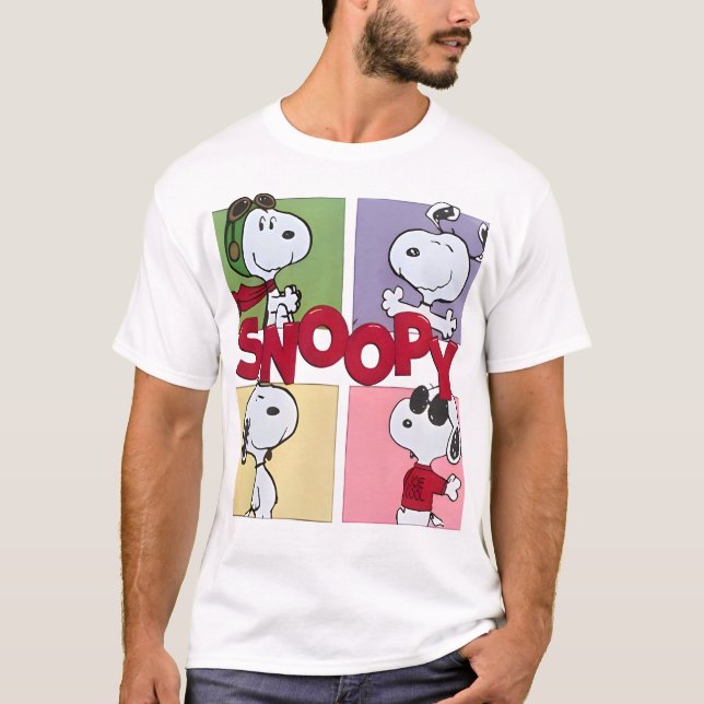 Classic Peanuts Crew – Vintage Comic Strip Tee (Front)
