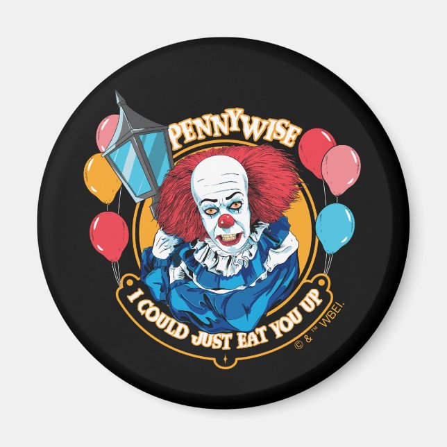 Classic Pennywise - I Could Just Eat You Up Magnet (Front)