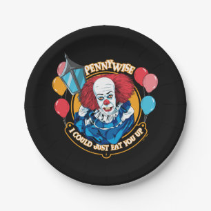 Classic Pennywise - I Could Just Eat You Up Paper Plate