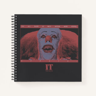 Classic Pennywise - Much Better When You're Afraid Notebook