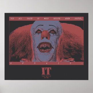 Classic Pennywise - Much Better When You're Afraid Poster
