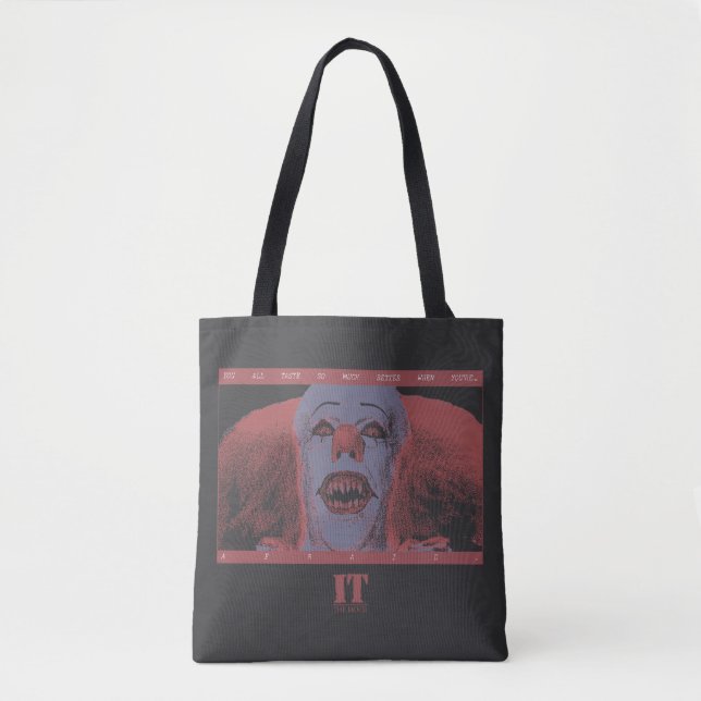 Classic Pennywise - Much Better When You're Afraid Tote Bag (Front)