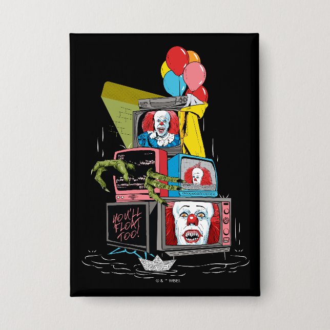 Classic Pennywise TV Stack - You'll Float Too (Front)