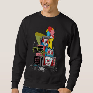 Classic Pennywise TV Stack - You'll Float Too Sweatshirt