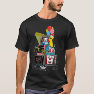 Classic Pennywise TV Stack - You'll Float Too T-Shirt