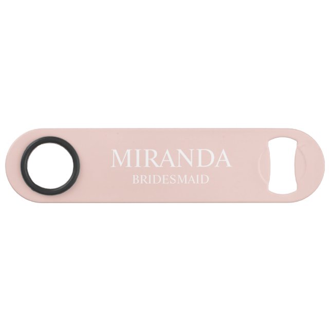 Classic Personalised Bridesmaid Name (Front (Horizontal))